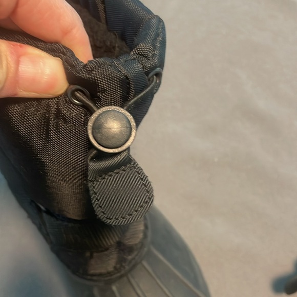 Merence Toddler Black Heavy Rain Snow Boots - Picture 7 of 17